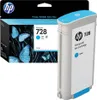 HP 728 Cyan DesignJet Druckerpatrone, 130 ml, HP DesignJet Produktbild-Vorschau 21