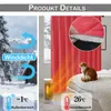 Extra brede, lichtdichte thermische gordijnen voor Productafbeelding-voorbeeld 2