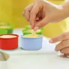 4 Stück 4 Zoll Silikon Backform, Silikon Kuchenform Rund Produktbild-Vorschau 5