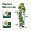 Bamworld Blumenständer, Pflanzenständer, Pflanzenregal aus Produktbild-Vorschau 5