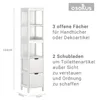 osoltus Badschrank Hochschrank Badregal Hampton 144 cm Holz Produktbild-Vorschau 8