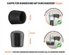 Kappen für Rundrohre 10 mm Schwarz 5 Stück Stuhlbeinkappe Produktbild-Vorschau 2