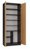 Regał zamknięty dwudrzwiowy Oliv antracyt/artisan komplet Produktbild-Vorschau 6