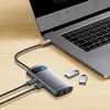 BASEUS HUB Adapter 4in1 WKWG070113/BS-OH067 0,17m grau Produktbild-Vorschau 13