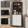 Küchenbuffet 70x40x180 cm mit Arbeitsplatte und Produktbild-Vorschau 5