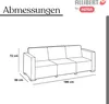 Allibert California 3-Sitzer Lounge-Sofa – Wetterfestes Produktbild-Vorschau 7