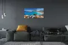 Glasbilder 140x70 Wandkunst Griechenland Küste Produktbild-Vorschau 4