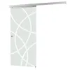 inova Glasschiebetür 830 x 2035 mm, Kreis-Motiv, Produktbild-Vorschau 3