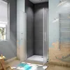 A modern bathroom with a shower enclosure. Produktbild-Vorschau