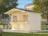 Marktstand Palmako Stella 5,0 m² 311 x 267 cm natur Produktbild-Vorschau 7