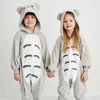 Onesie Kigurumi Pyjama Kostüm für Kinder Totoro 128 Produktbild-Vorschau 4