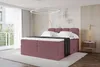 ALTDECOR Boxspringbett - NINA KING - 180x200 Altrosa Produktbild-Vorschau 1