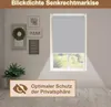 Jopassy Senkrechtmarkise Grau 100 x 240cm Vertikalmarkise Produktbild-Vorschau 4