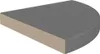 VidaXL 323915, MDF, Metal, Szary, 350 mm, 350 mm, 38 mm, 4 Podgląd zdjęcia produktu 10