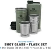 A set of Stanley shot glasses and a flask are displayed against a white background. Produktbild-Vorschau