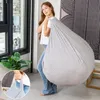 Pouf poire déhoussable velours côtelé BANANAIR 105x85 cm Voir les images du produit 5