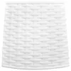 A white woven Christmas tree skirt. Podgląd zdjęcia produktu