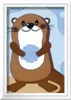 Ravensburger Malen nach Zahlen 20291 - Fröhlicher Otter - Produktbild-Vorschau 2