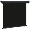 vidaXL Balkon-Seitenmarkise 175x250 cm Schwarz Produktbild-Vorschau 8