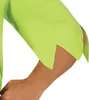 Close-up of a person's arm wearing a green costume sleeve with a pointed cuff. Produktbild-Vorschau