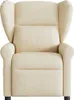 A cream-colored recliner chair is shown from the front against a white background. Produktbild-Vorschau