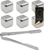 Intirilife Whiskey Stones in SILVER - 6 kusů opakovaně Náhled obrázku produktu 1