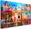 Wien Pop Art Wahrzeichen Wandbild Leinwandbild Kunstdruck Produktbild-Vorschau 1