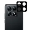 A close-up of a smartphone's rear camera module with a lens protector accessory shown in the foreground. Produktbild-Vorschau
