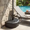 COSTWAY Podstawa parasola półokrągła, 17 l/25 kg, można Podgląd zdjęcia produktu 2