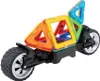 A toy motorcycle made of magnetic building blocks. Náhled obrázku produktu