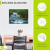 ARTland Wandbild Alu für Innen & Outdoor Tiefen Wald Produktbild-Vorschau 4