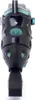 The back view of a black and green inline skate, shown from the ankle down, against a white background. Anteprima dell’immagine prodotto