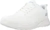 A white sneaker with blue accents. Anteprima dell’immagine prodotto
