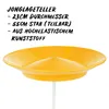 Diabolo jonglierteller mit stab kinder– 23 cm UV reaktiver Produktbild-Vorschau 2