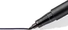 A black marker drawing a line on a white surface. Produktbild-Vorschau
