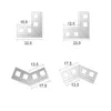 Profilo di grondaia in alluminio Renoplast K10 a pavimento Anteprima dell’immagine prodotto 8