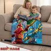 LEGO Ninjago Kuscheldecke Templefall 150x200 cm Aufstieg Produktbild-Vorschau 6
