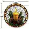 GKA XL Kerze Weihnachten Advent 20 cm Buntglas Lichtfänger Produktbild-Vorschau 6