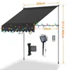 Tenda da sole Izrielar con LED 250x120 cm Tenda da sole per Anteprima dell’immagine prodotto 2