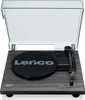 Lenco LS-10, trazione a cinghia, colore: nero Anteprima dell’immagine prodotto 1