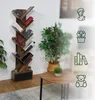 Libreria Relaxdays, 9 ripiani, A x L x P: 146 x 38 x 22 cm, Anteprima dell’immagine prodotto 3