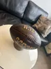 Vintage piłka do rugby z drewnianym stojakiem Podgląd zdjęcia produktu 7