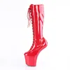 CRAZE-2023 Damen Boots von Pleaser, Rot  , EU 38, US 8 Produktbild-Vorschau 3
