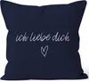 Kissenbezug Kissenhülle Ich liebe Dich Liebe Love Geschenk Produktbild-Vorschau 1