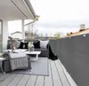 Szara osłona balkonowa uv mata siatka cieniująca balkon z Podgląd zdjęcia produktu 11