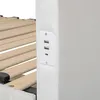 Schlafsofa mit Bettfunktion, Schubladen, Lattenrost, USB Produktbild-Vorschau 13
