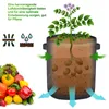 Pflanzsack 5X 60L aus Vliesstoff, Pflanzen Tasche mit 1 Produktbild-Vorschau 7