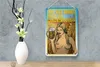 Blechschild Pinup 12x18cm wer Bier trinkt hilft Produktbild-Vorschau 4
