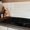 KitchenYeah© Herdabdeckplatte Marmoroptik - Luxus - Schwarz Produktbild-Vorschau 5