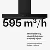 Klarstein Velaire digestoř 90 cm - energetická účinnost Náhled obrázku produktu 4